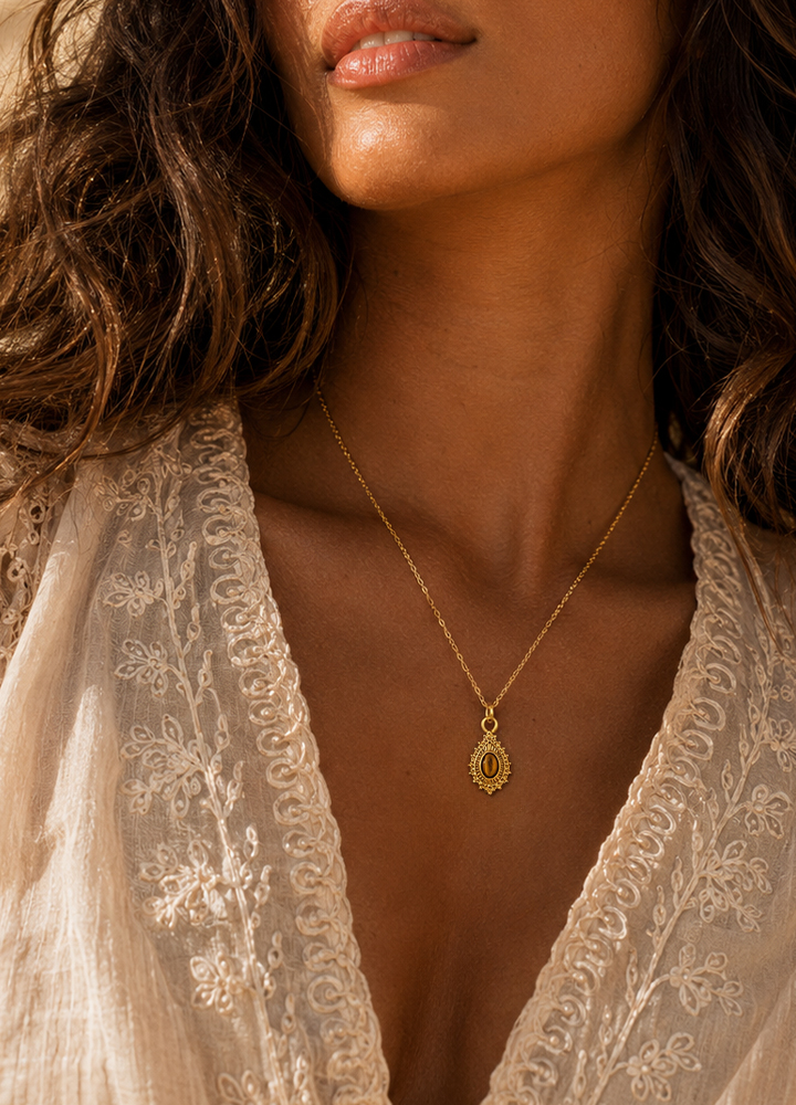 Collier Gloria doré