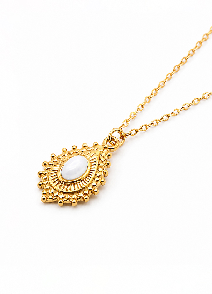 Collier Gloria doré