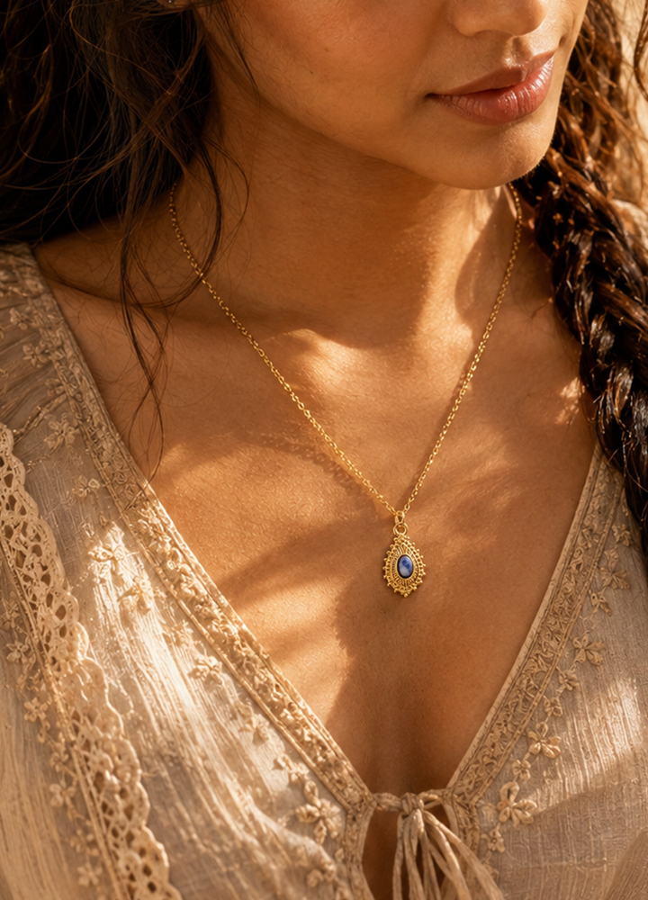 Collier Gloria doré