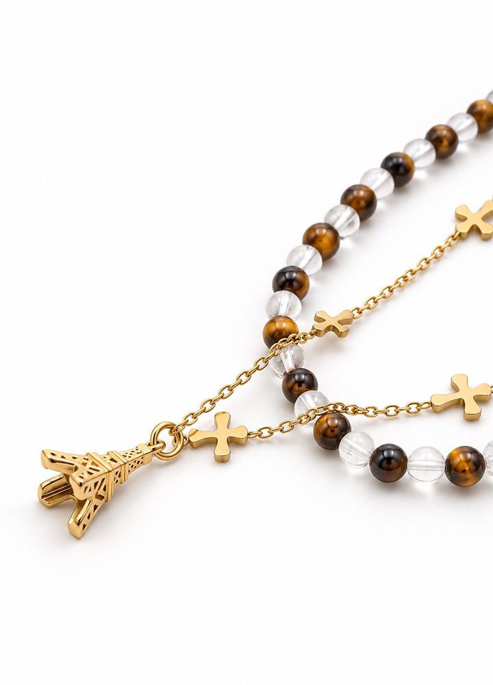 Collier Lumière doré