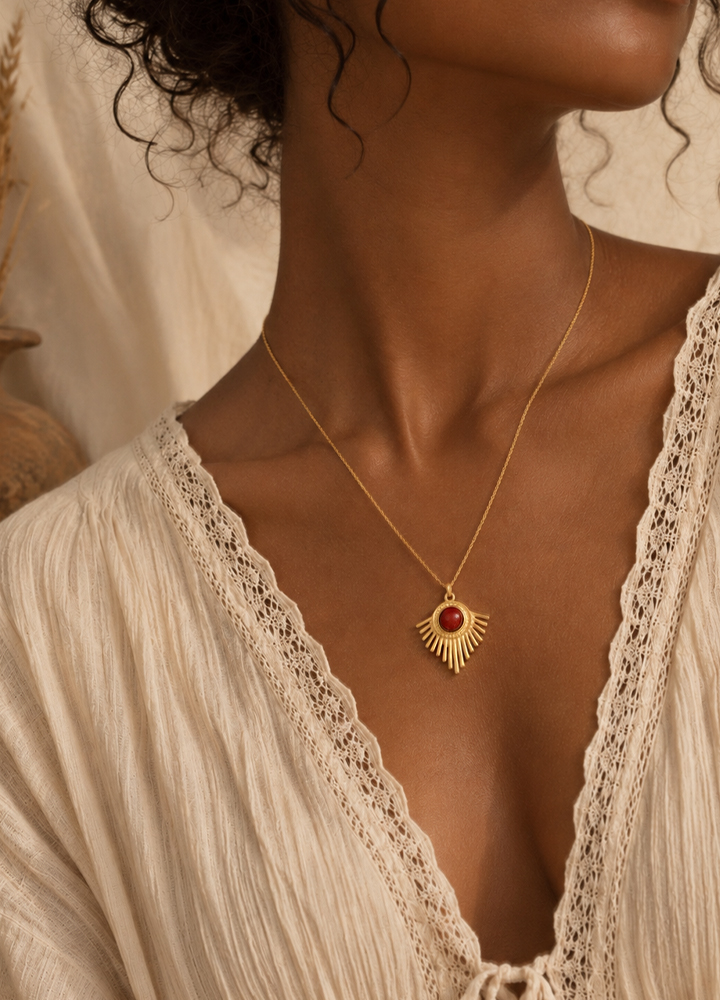 Collier Néphra doré