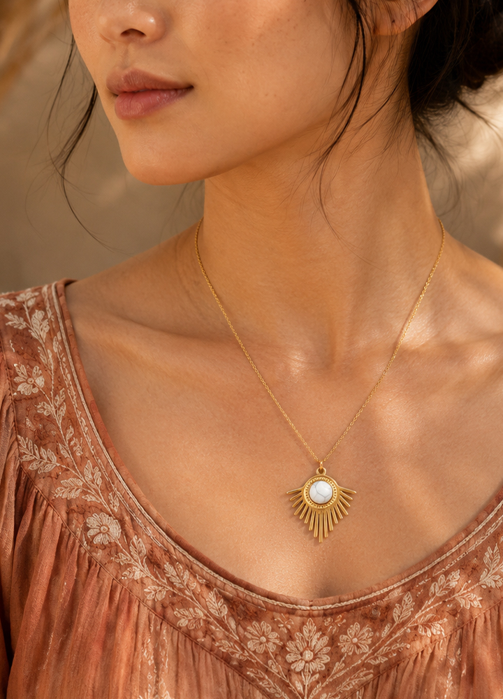 Collier Néphra doré