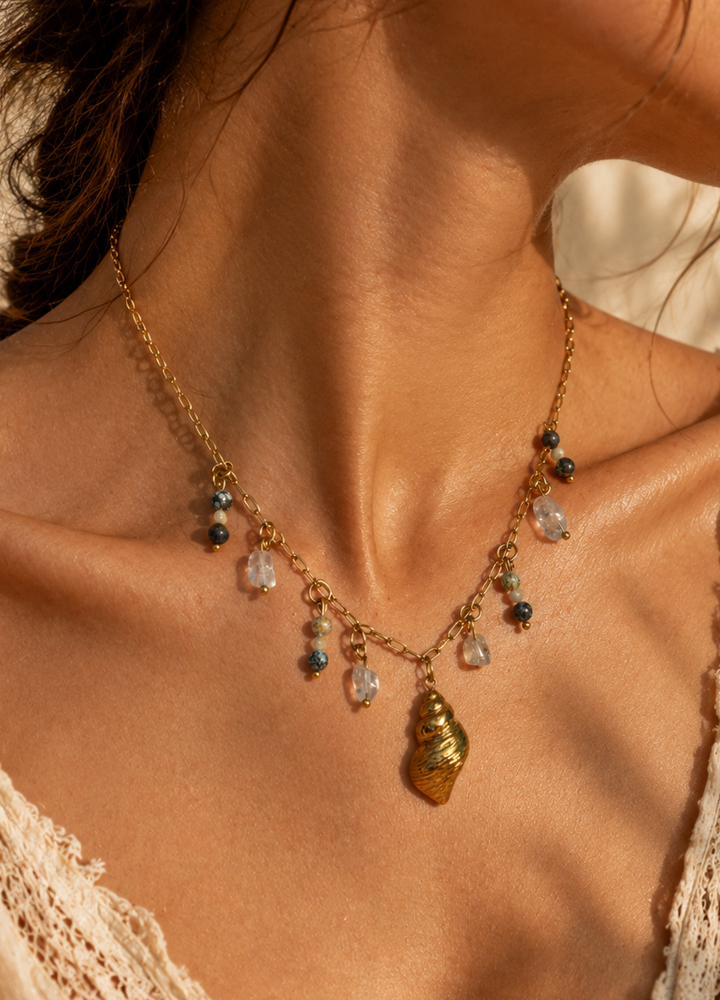 Collier Néréa doré