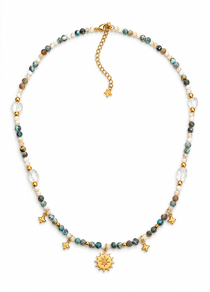 Collier Soléane doré