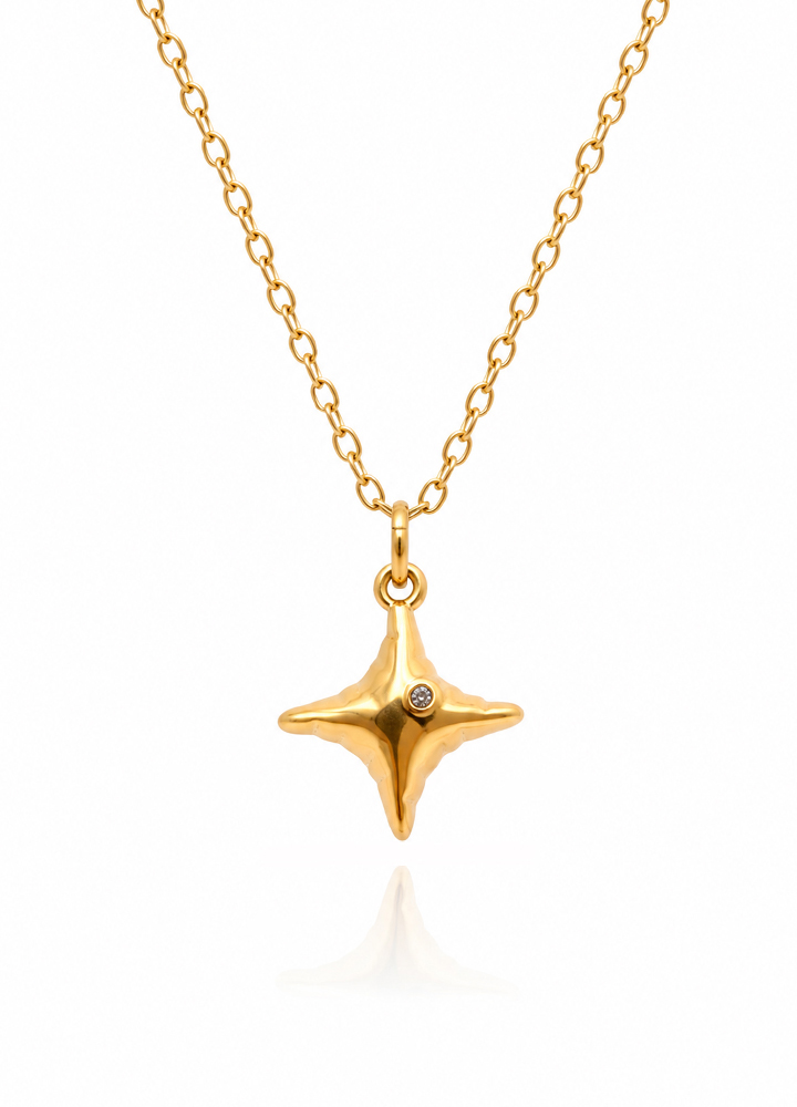 Collier Stella doré