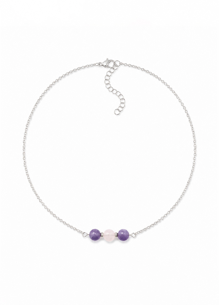 Collier Térélia argenté