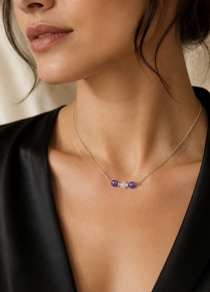 Collier Térélia argenté