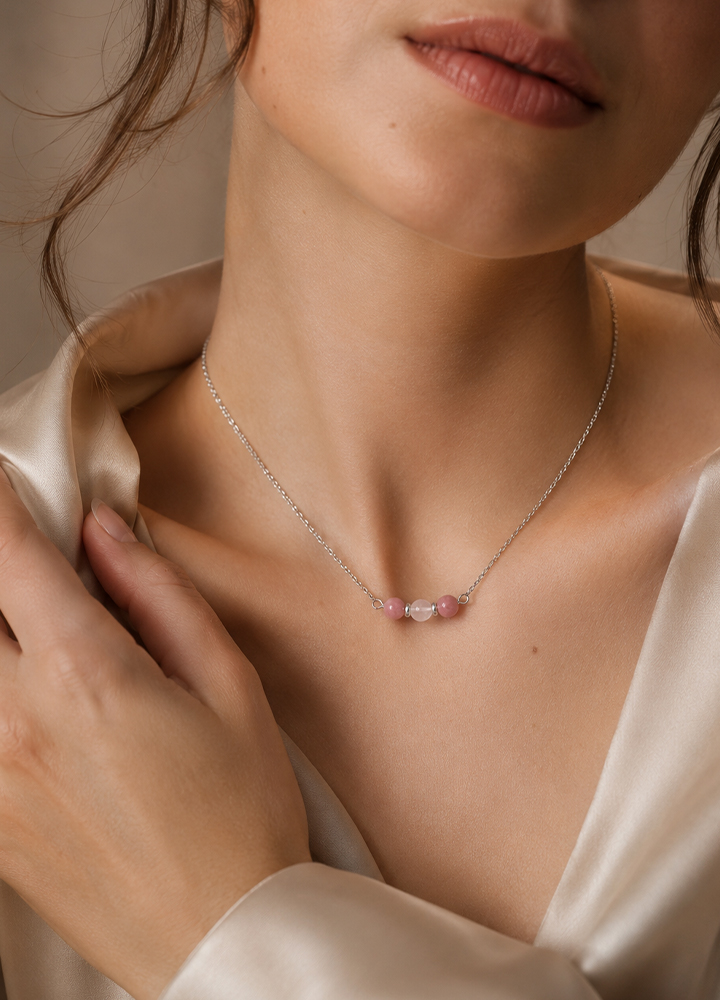 Bijoux Rhodonite
