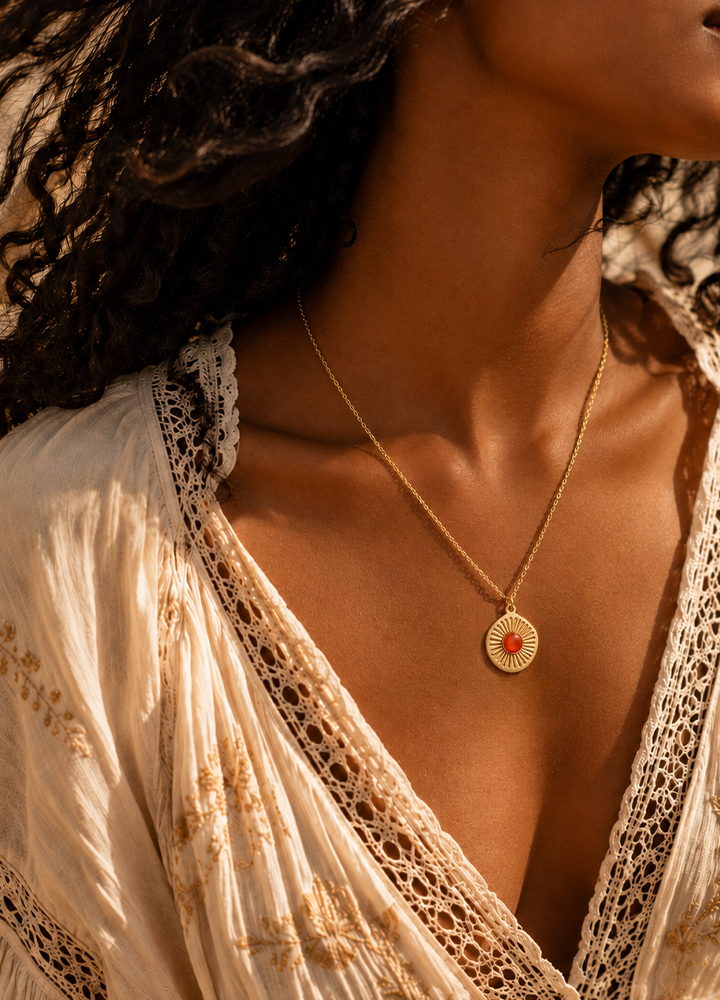 Collier Zirka doré